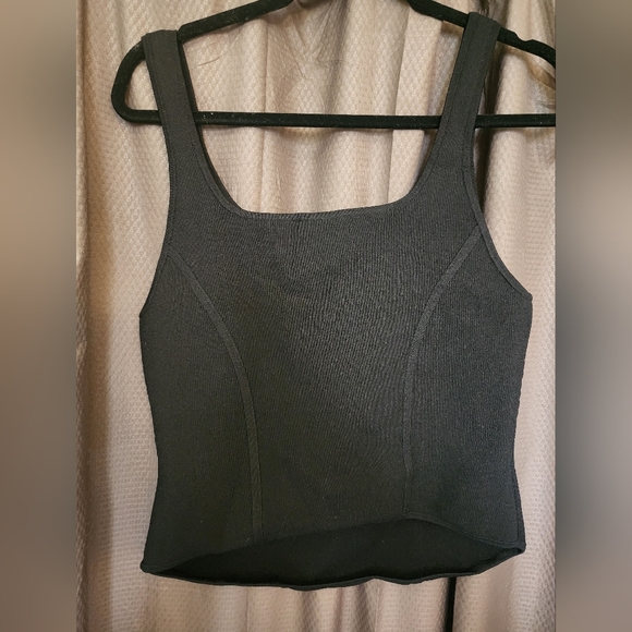 BabatonSCULPT KNIT BUSTIER WAIST TANK - Picture 2 of 4